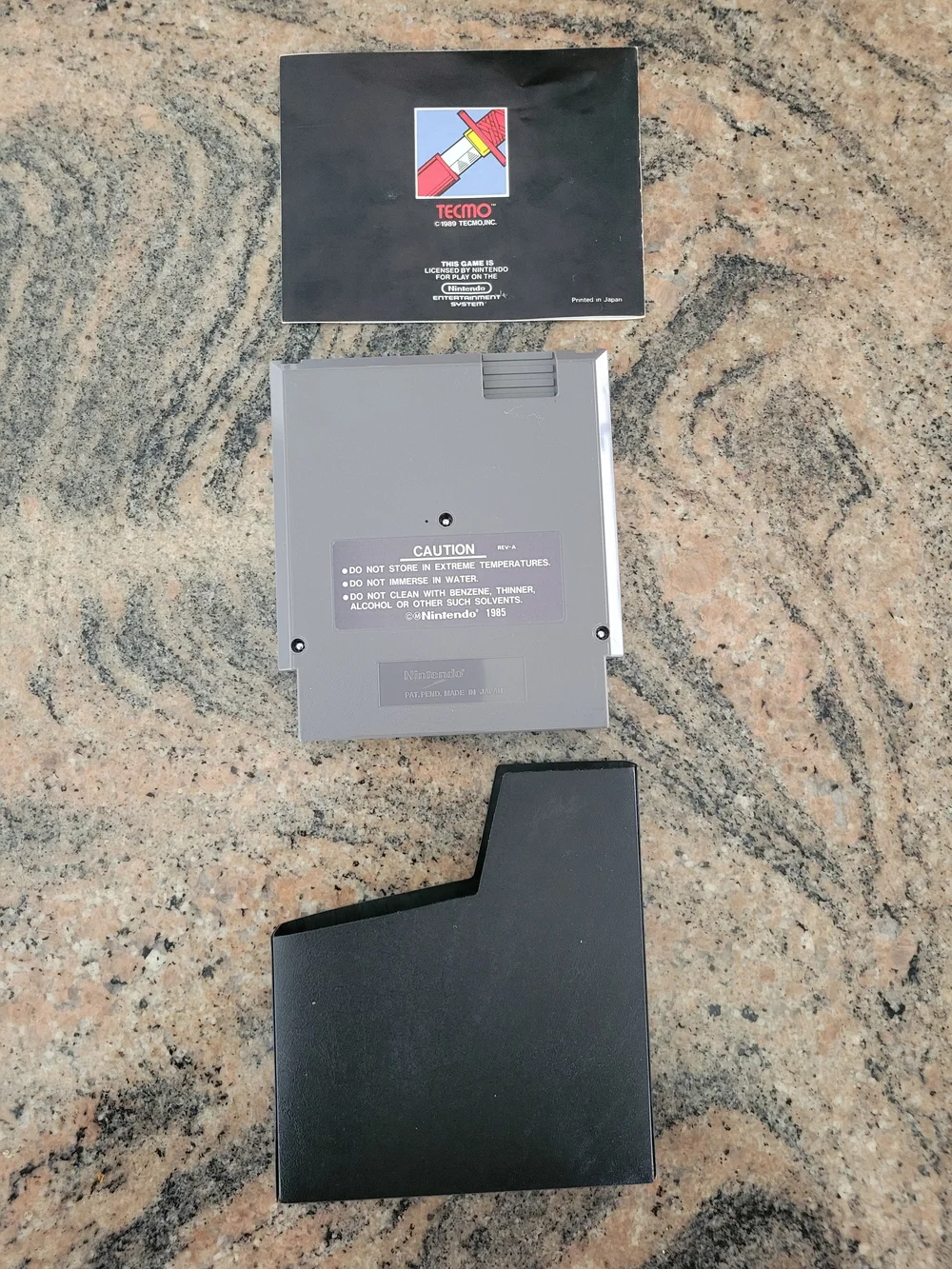 Nintendo (NES): Ninja Gaiden Game, Manual & Sheath. Excellent Condition. $32